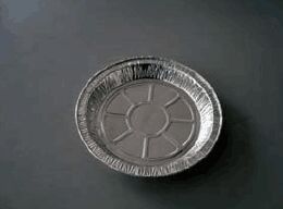 Conteneurs de nourriture en aluminium jetables ronds/papier aluminium Tray For Food