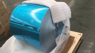 8011 H24 0.14mm*200mm que le bleu a coloré Finstock hydrophile ont enduit l'aluminium/papier aluminium