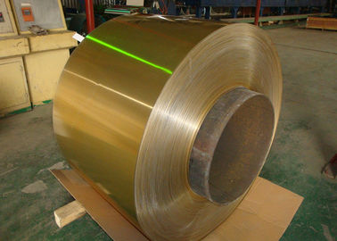 Rouleau enduit hydrophile de climatiseur de la bobine en aluminium 0.06-0.2mm 1100 d'or, 3003, 3102, 8011