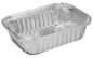 Le poids unifié de rectangle de conteneur de papier aluminium d'aliments de préparation rapide/nourriture à emporter