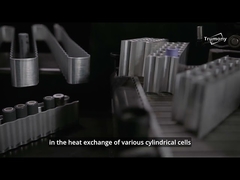 Electric Racing Vehicle Micro Channel Heat Exchanger Cooling System Cooling Ribbon