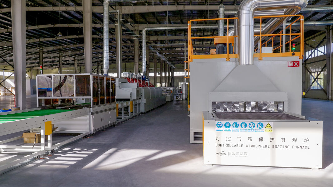 Trumony Aluminum Limited ligne de production du fabricant