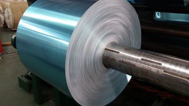 Papier d'aluminium enduit en plastique O. millimètre de papier d'aluminium latéral brillant de D 750 - 850