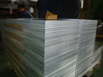 Feuille simple d'alliage d'aluminium pour la construction, feuille en aluminium décorative