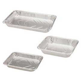 Le conteneur/plateau/boîte jetables de papier aluminium ont adapté le stockage aux besoins du client sain de nourriture