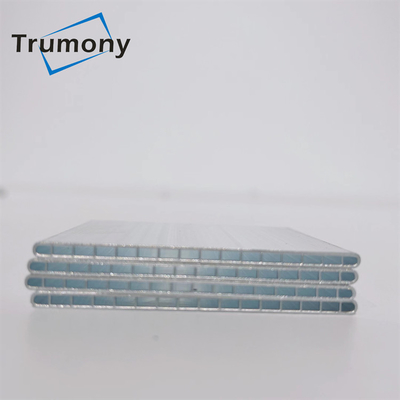 Tube plat en aluminium adapté aux besoins du client du flux 3003 parallèle pour le condensateur