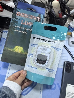 Lumière d'urgence Lampe à eau salée pliable