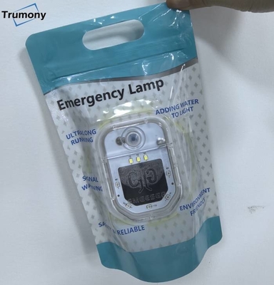 Lumière d'urgence Lampe à eau salée pliable