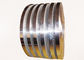 Bandes en aluminium étroites pour le radiateur, couleur argentée de bobine en aluminium de feuille