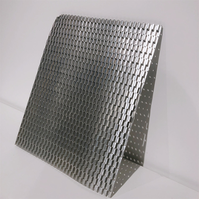 Pièces d'auto en aluminium pliées simples d'aileron pour le transfert de chaleur