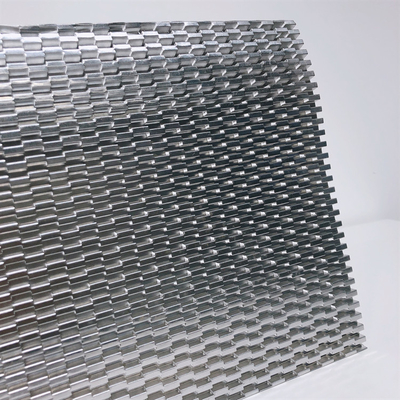 Pièces d'auto en aluminium pliées simples d'aileron pour le transfert de chaleur