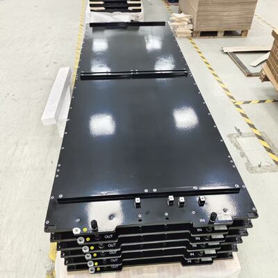 Qualité Plaque de refroidissement liquide en aluminium à brasage continu estampé sur mesure pour onduleur de puissance ESS EV développé pour le marché asiatique Usine