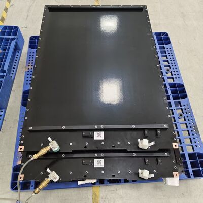 Qualité Plaque de refroidissement liquide à brasure continue emboutie en aluminium pour la gestion thermique des modules de batterie et les systèmes ESS d'armoire Usine