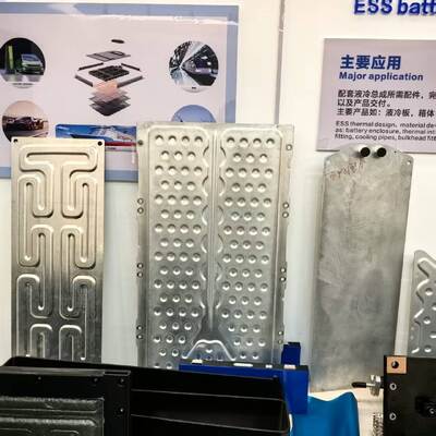 Qualité Aluminum Liquid Cooling Plate 3003 Vacuum Brazed for Containerized BESS Energy Storage Systems Usine